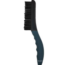 High Quality Double Color Plastic Handle PP and TPR Steel Wire Brush